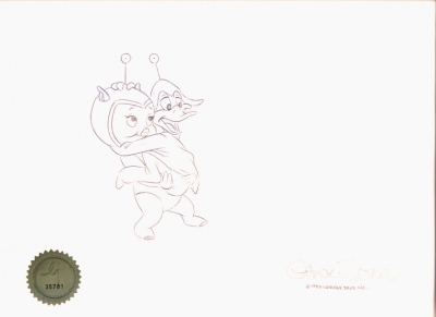 Porky Pig and Daffy Duck