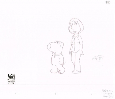Lois and Brian walk