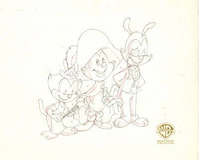 Wakko, Yakko and Dot Taming of the Screwy