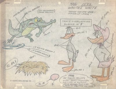 Vintage Color Model Sheet 09