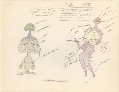 Vintage Color Model Sheet 03