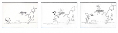 Snoopy and Woodstock special offer set comes with cel set purchase