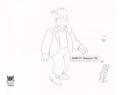 Homer as Herman Munster